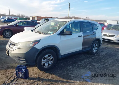 2014 Honda Cr-V Lx из США, поврежденный, VIN 5J6RM4H35EL081725